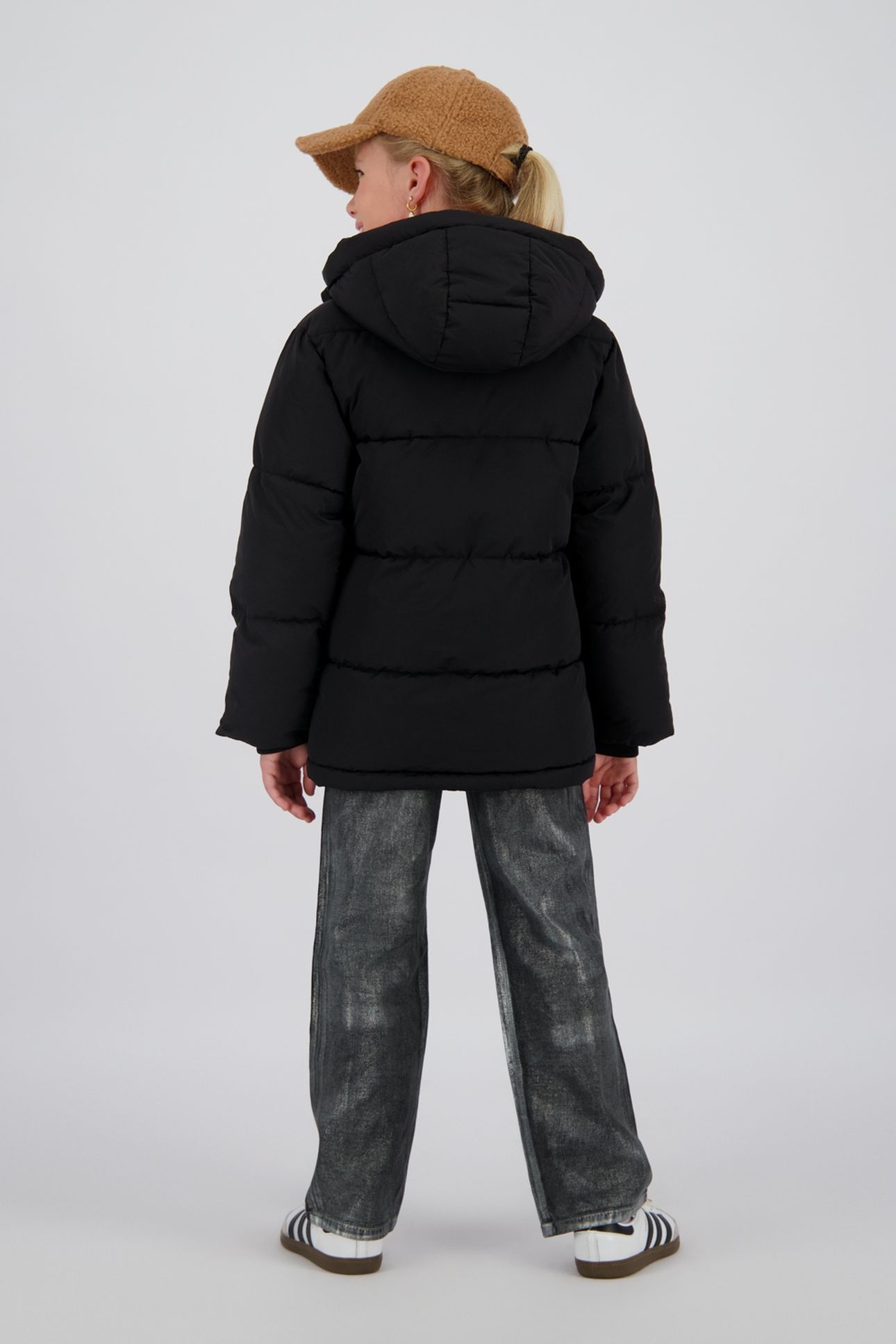 GIRLS TOSSA JACKET OUTDOOR DEEP BLACK 2