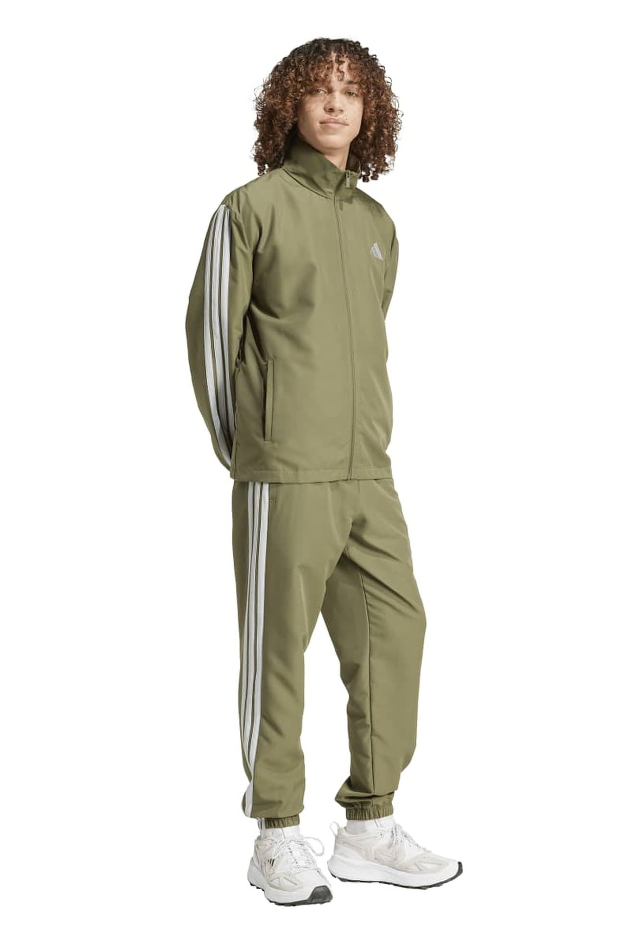 UNISEX 3S WV TRACK TOP TRACKSUIT OLIVE STRATA 3