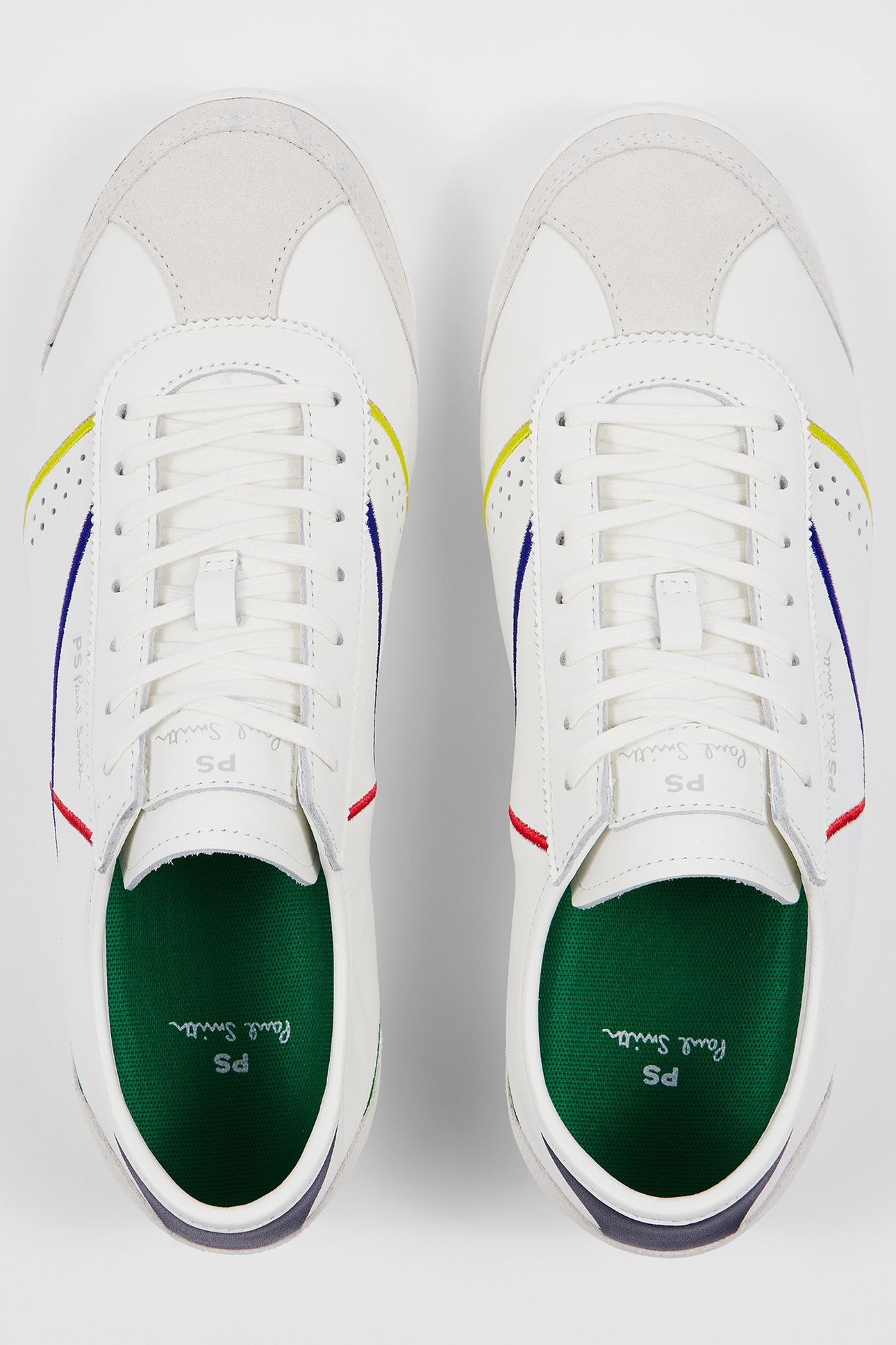 MENS SHOE MESTRE WHITE EMBROIDERY WHITE 7