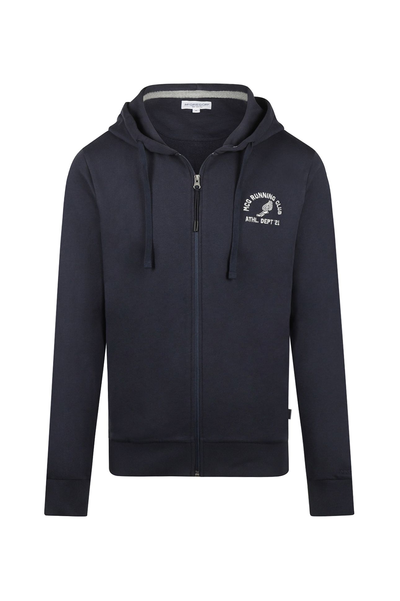 ZIP THRU HOODY NAVY 3