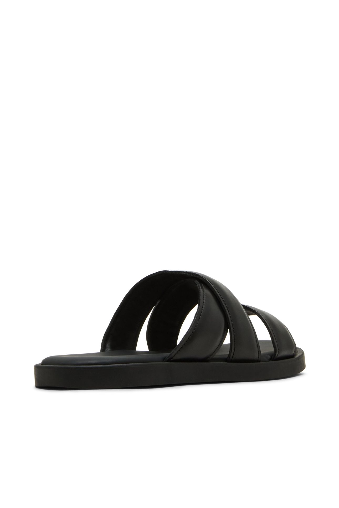 GRABBA SLIDES BLACK LEATHER 3