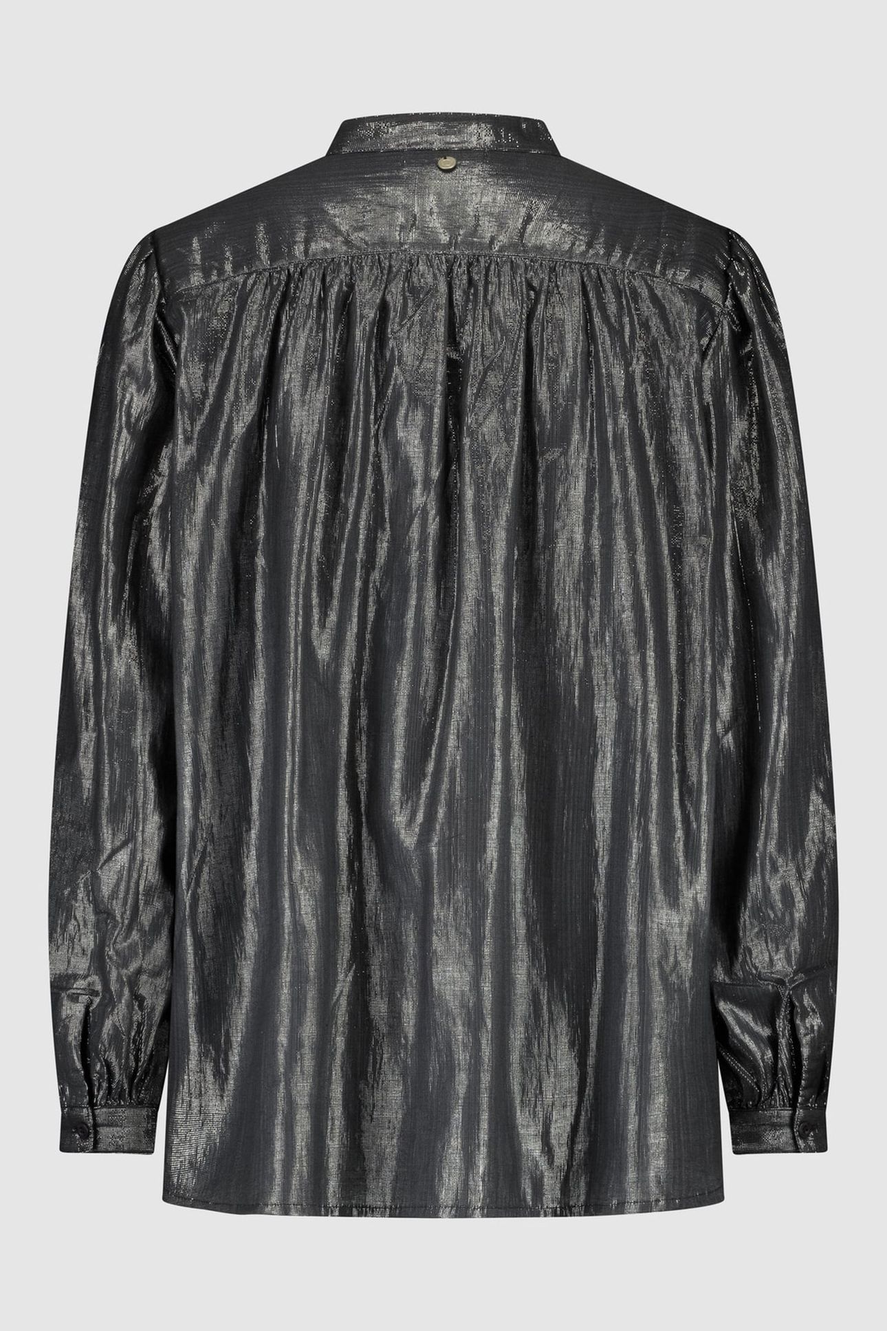 AVALON BLOUSE PATRIOT BLUE METALLI 2