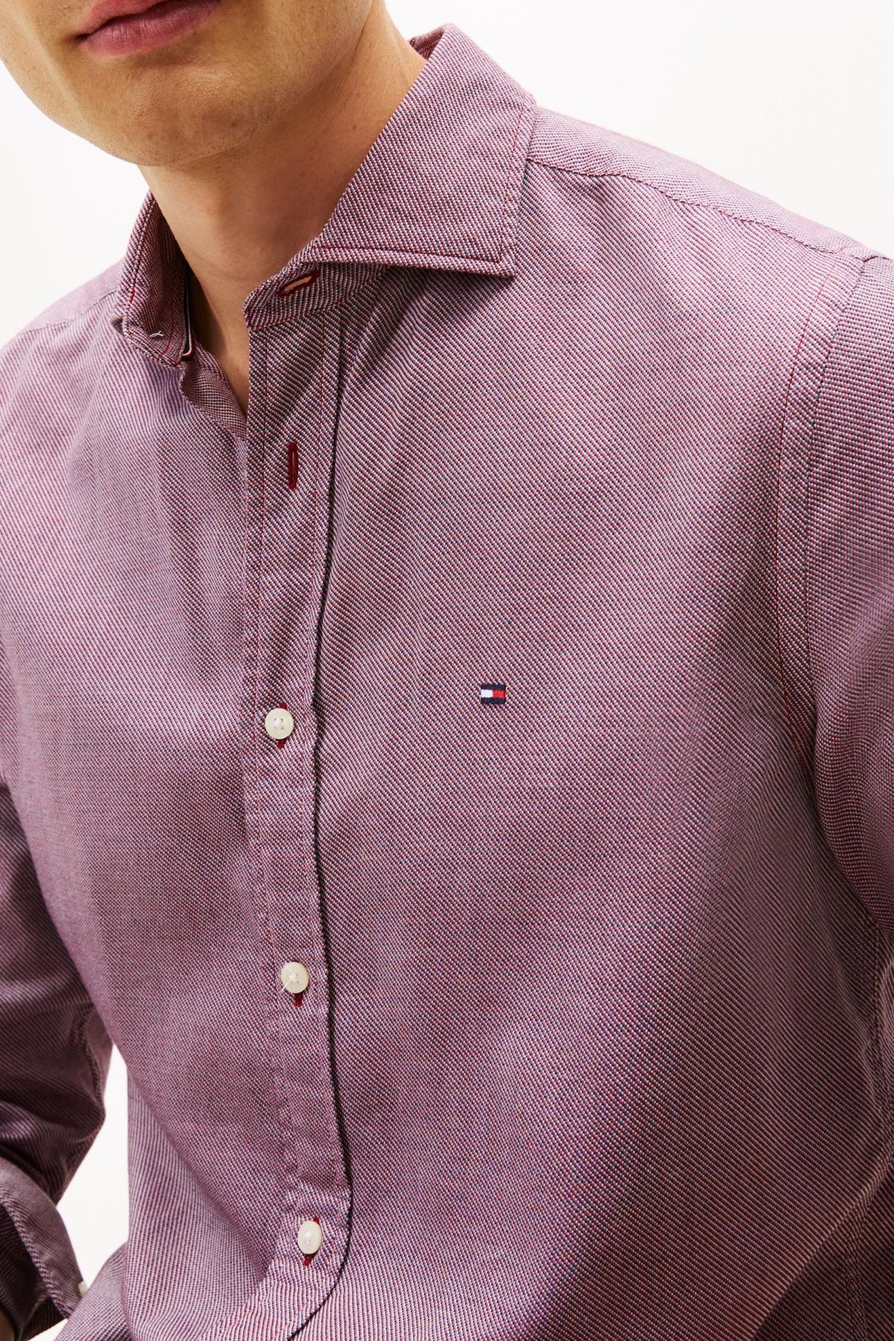DOBBY STRUCTURE RF SHIRT REGATTA RED 4
