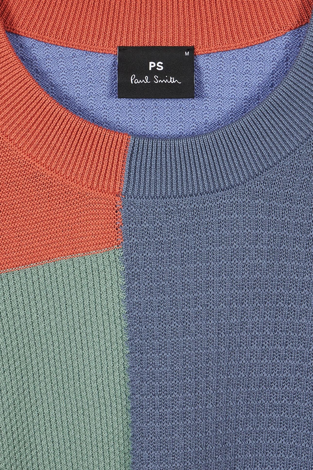 MENS SWEATER CREW NECK MULTI COLOURED 8