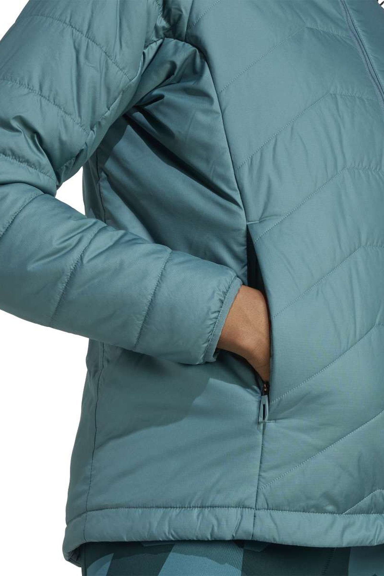 W MT INS HO JACKET PRELOVED TEAL 6