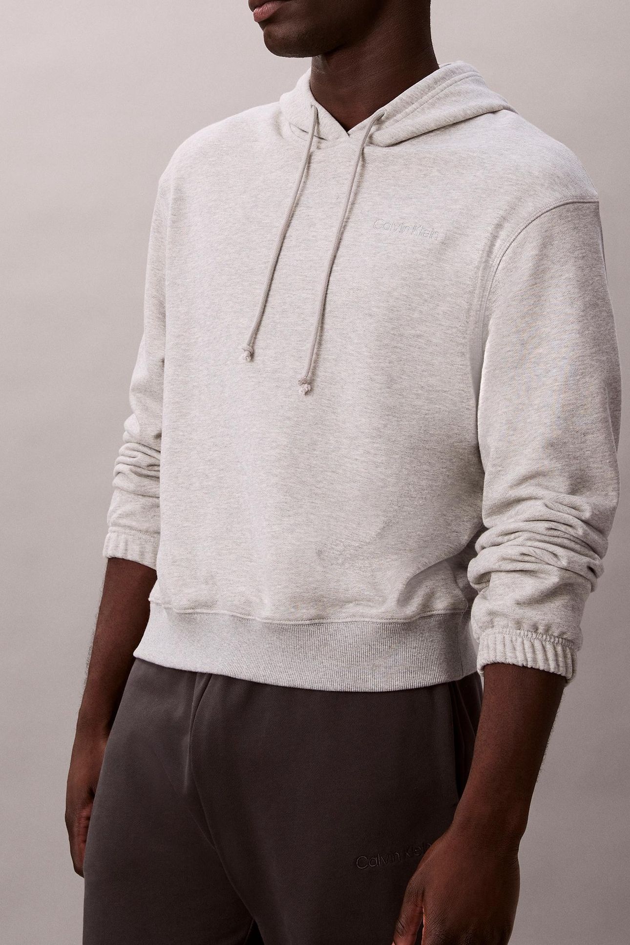 L/S HOODIE GREY HEATHER 5