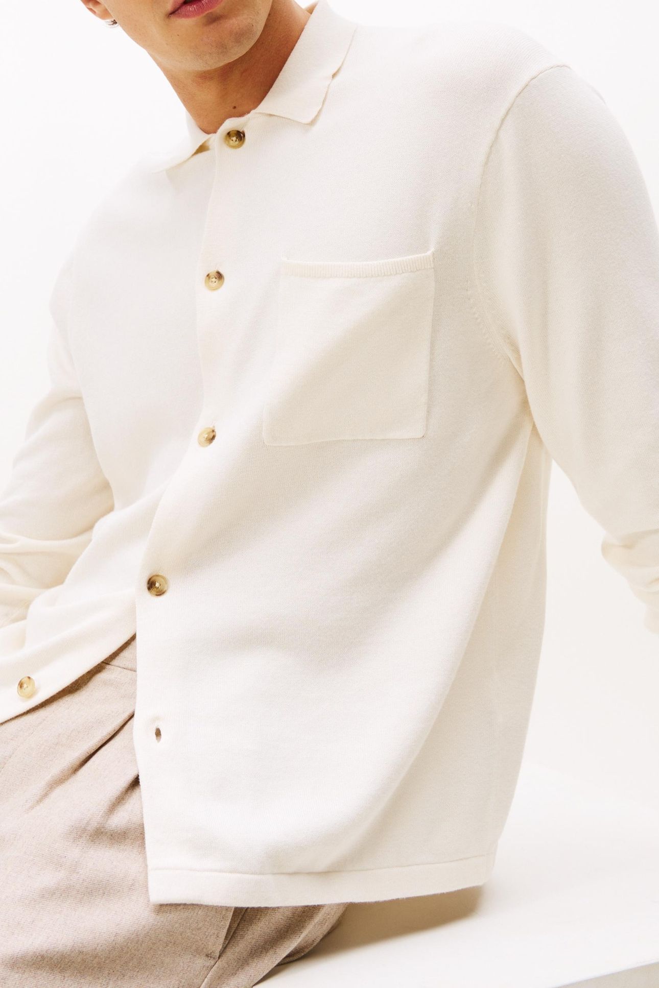 ESSENTIAL COTTON LS IVORY PETAL 5