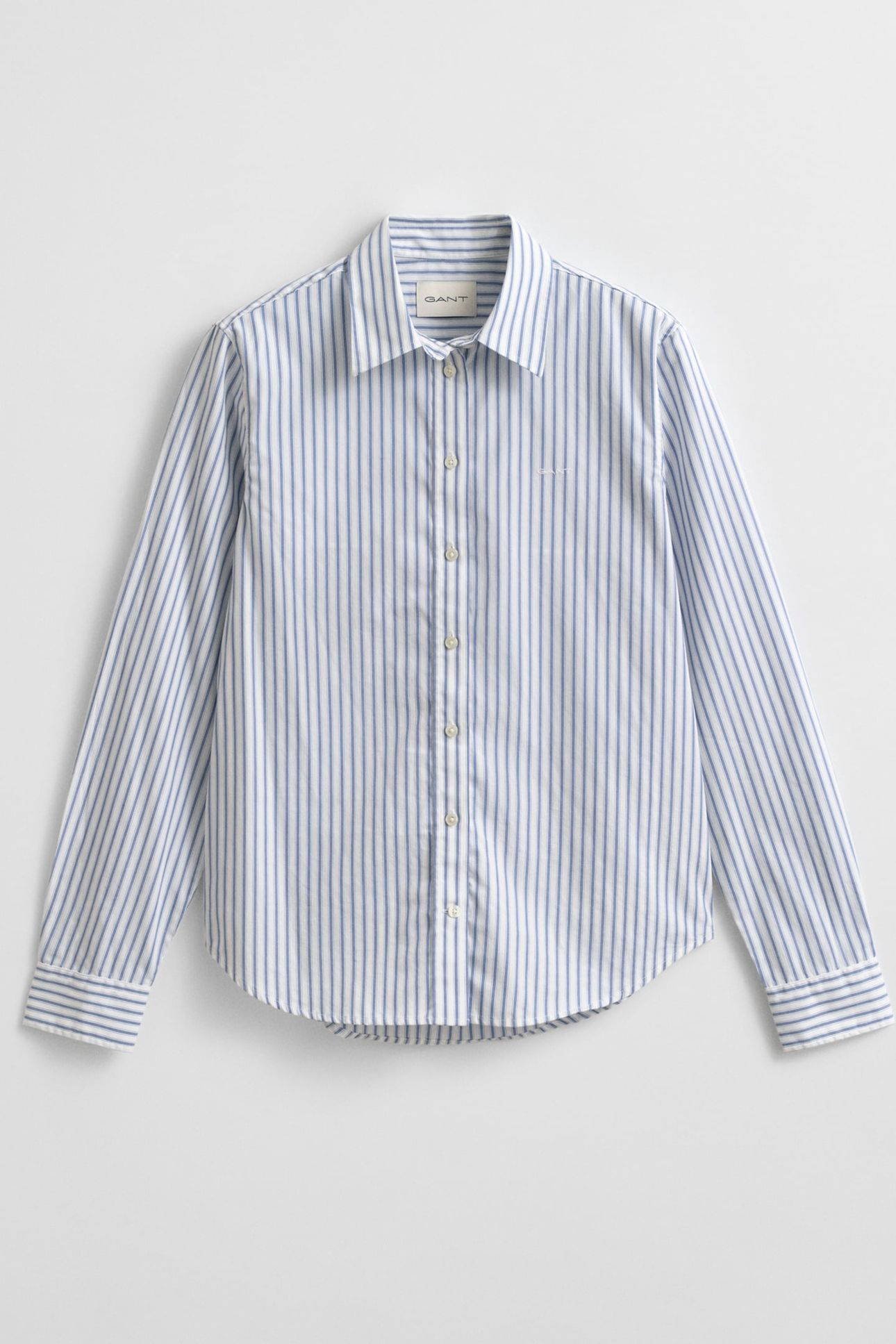REG CLASSIC POPLIN STRIPED SHIRT EGGSHELL 4