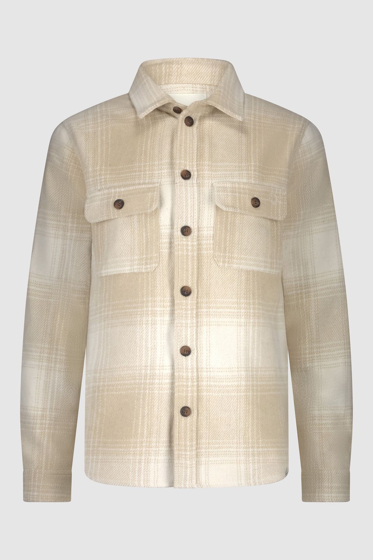 JESPER OVERSHIRT ANTIQUE WHITE 1