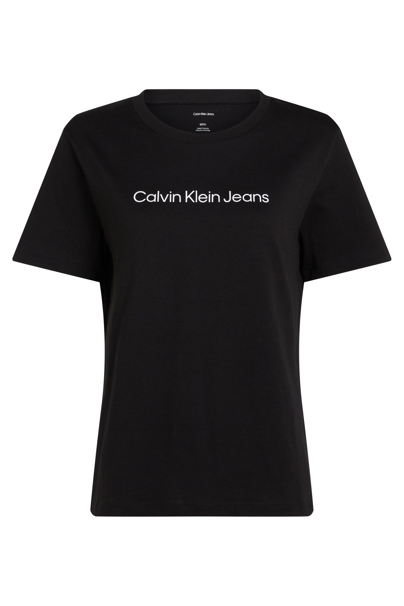 INST LOGO STRAIGHT T-SHIRT BLACK 4