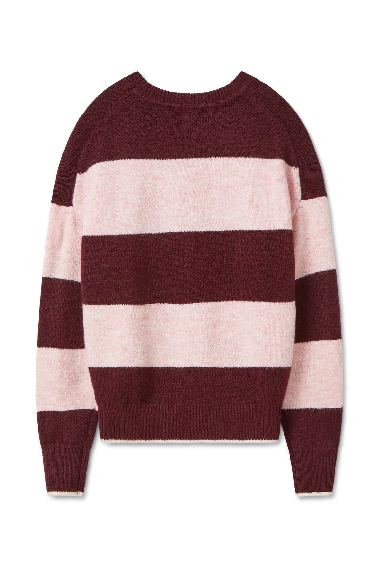 PULLOVER SWEATER FIG/ ROSE DUST HEATHER 5