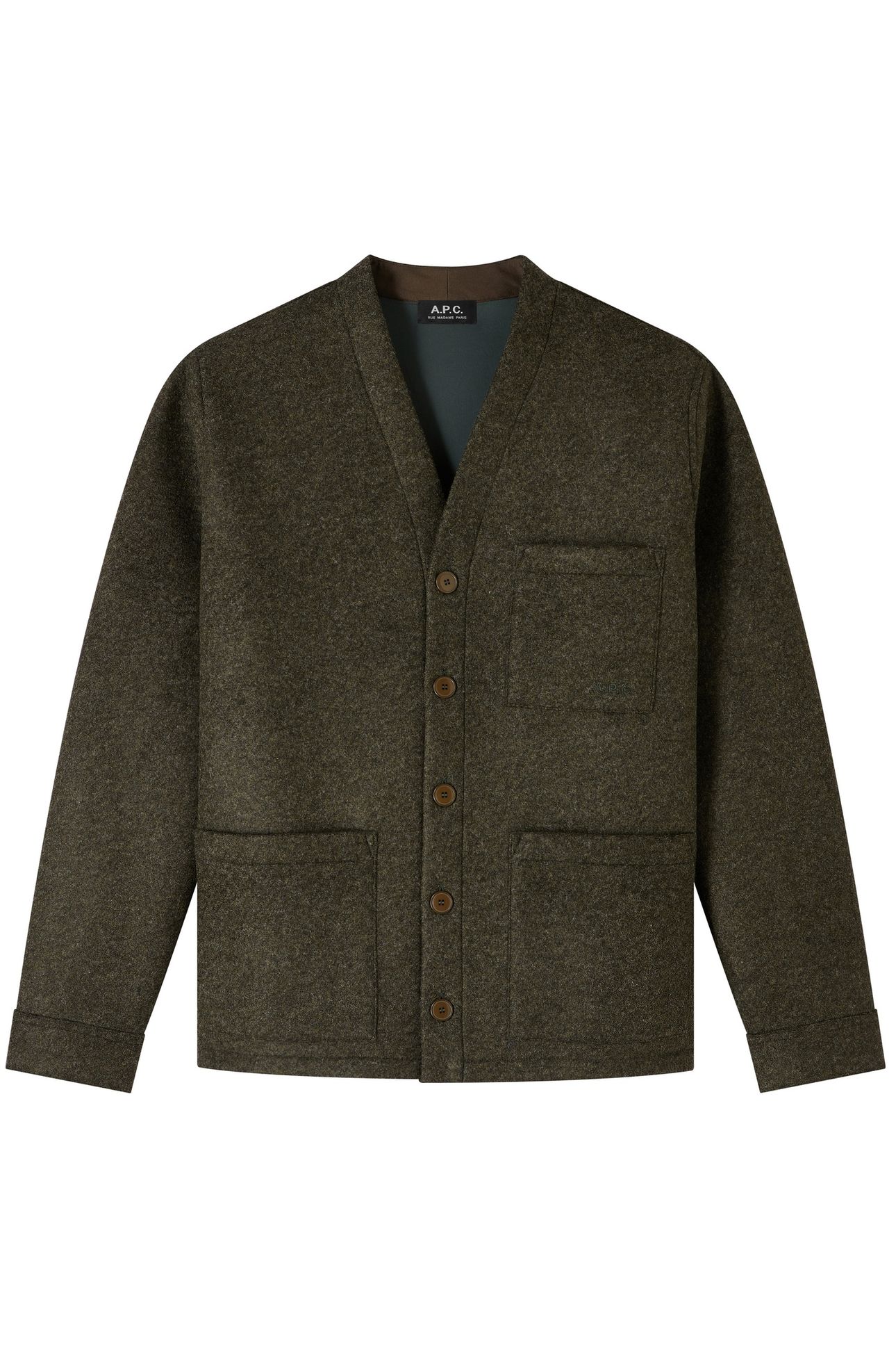 UNISEX JACKET AURELIEN HEATHERED KHAKI 2