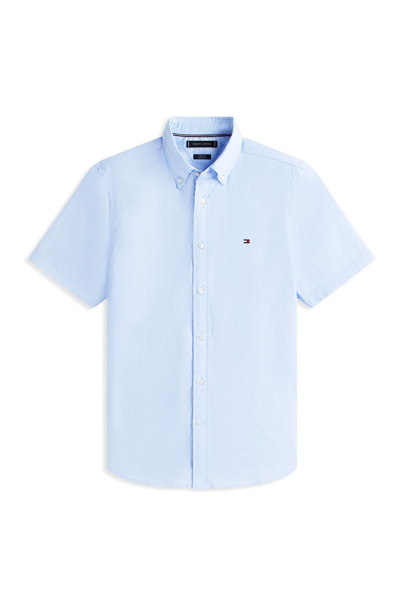 CORE FLEX POPLIN SOLID SHIRT SWEET BLUE 6