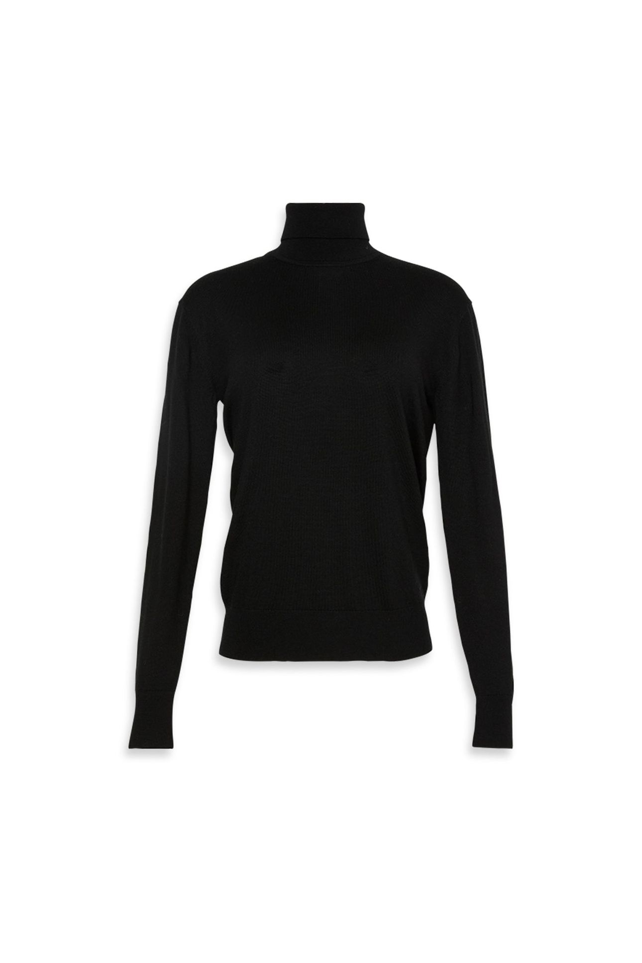 LS T-NECK EXTRAFINE MERINO BLACK 4