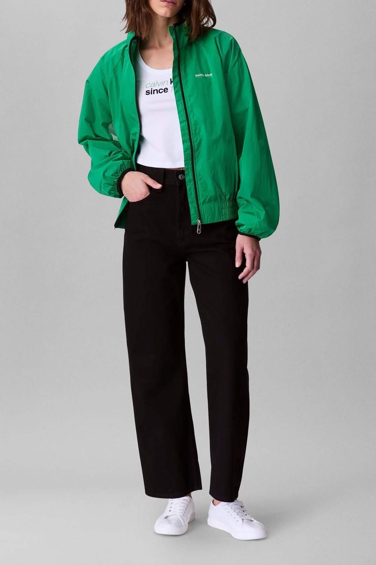 RETRO TRACK JACKET BLOSSOM GREEN 3