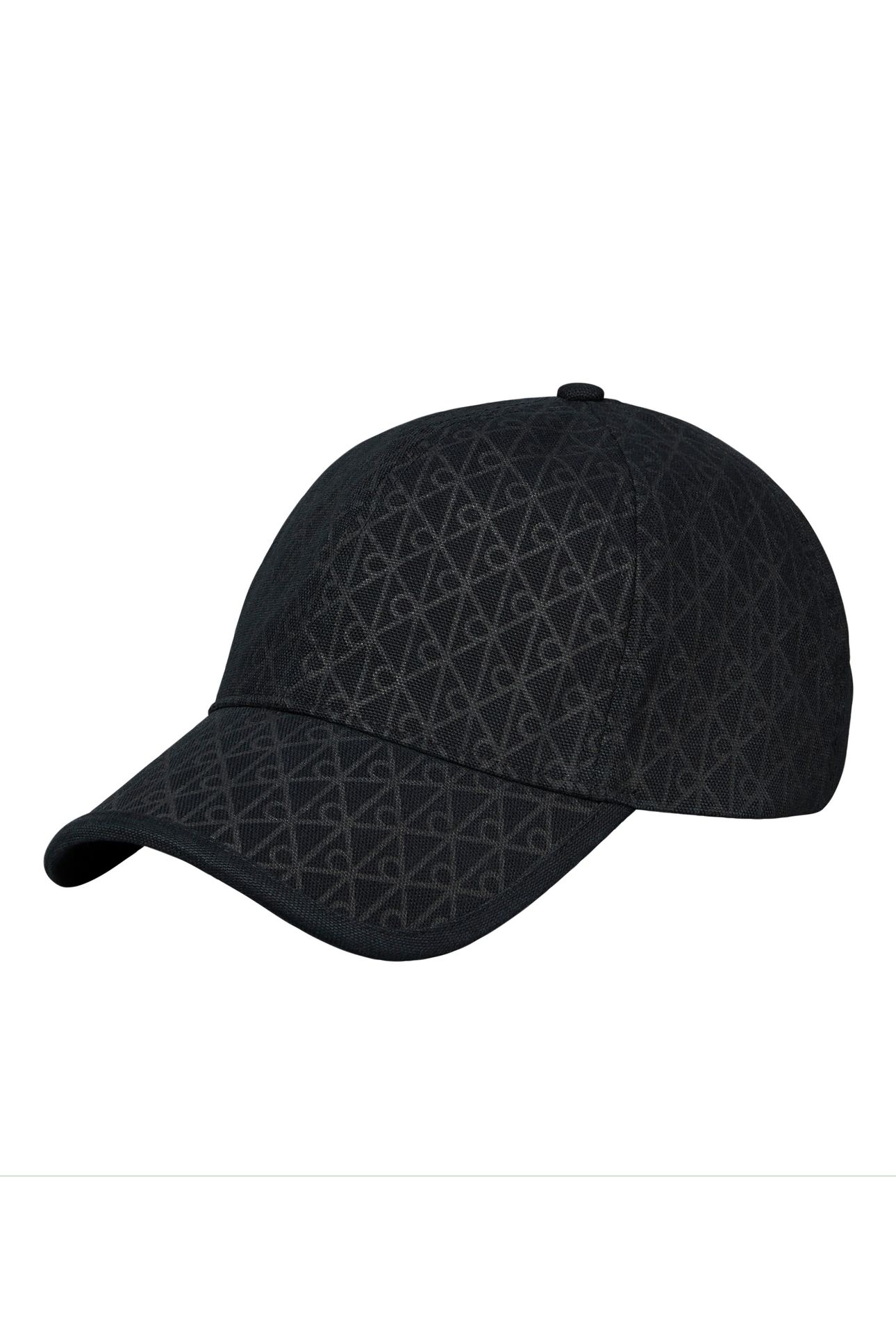 EMBLEM PRINT W LEATHER CHARCOAL 1