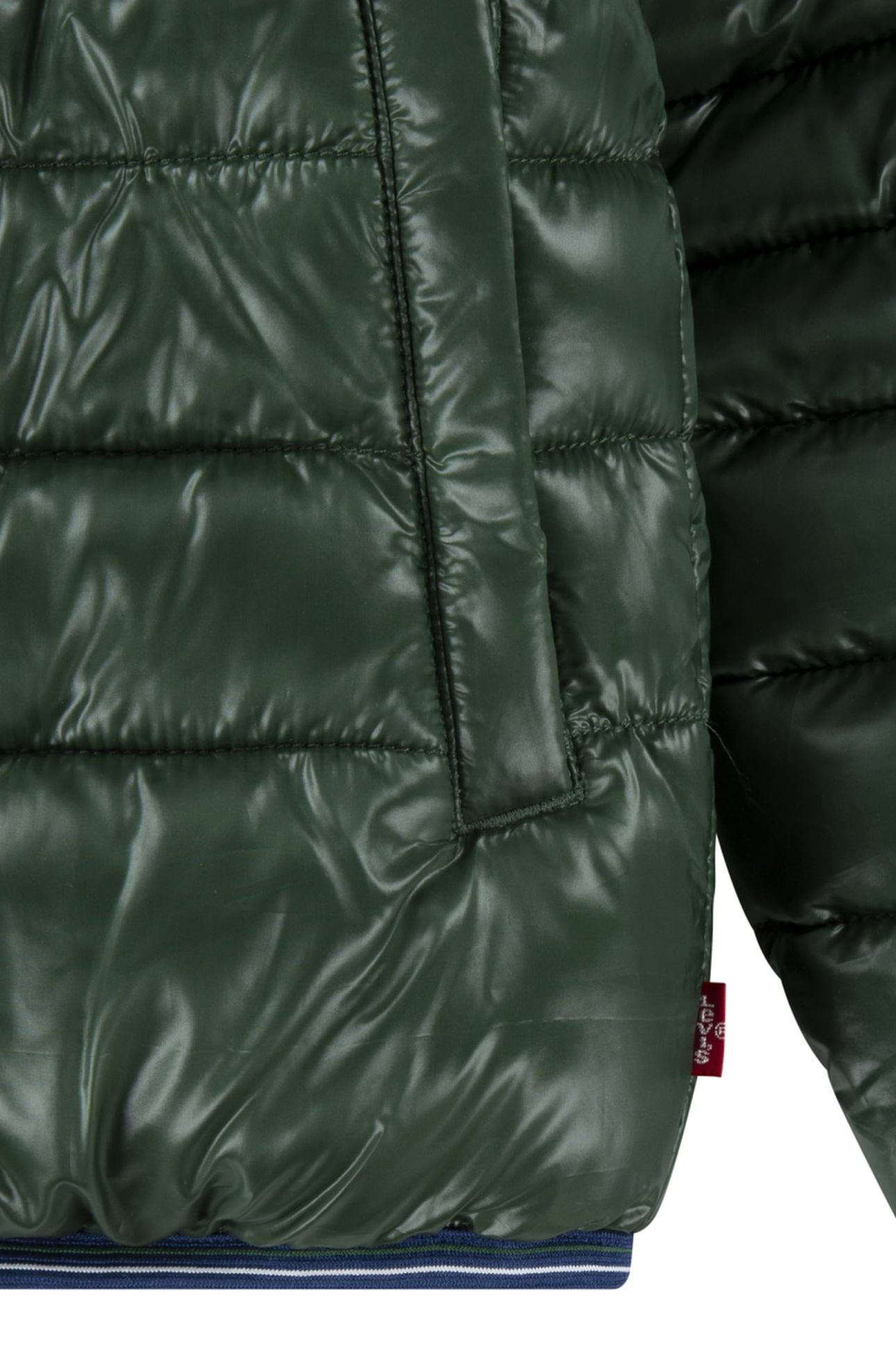 BOYS SHERPA LINED PUFFER JACKET EDEN 3