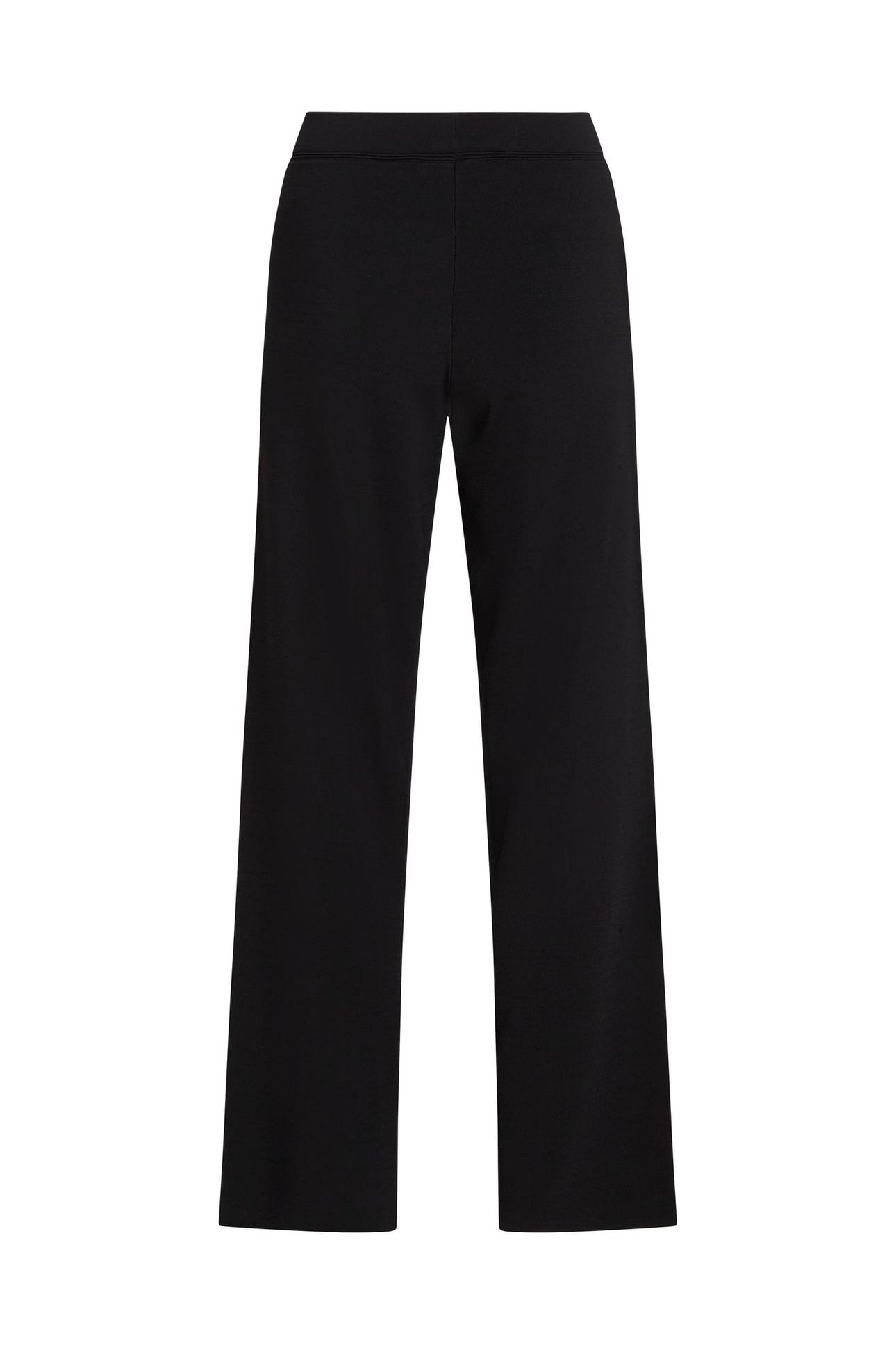 BUTTON KNIT PANTS BLACK 5