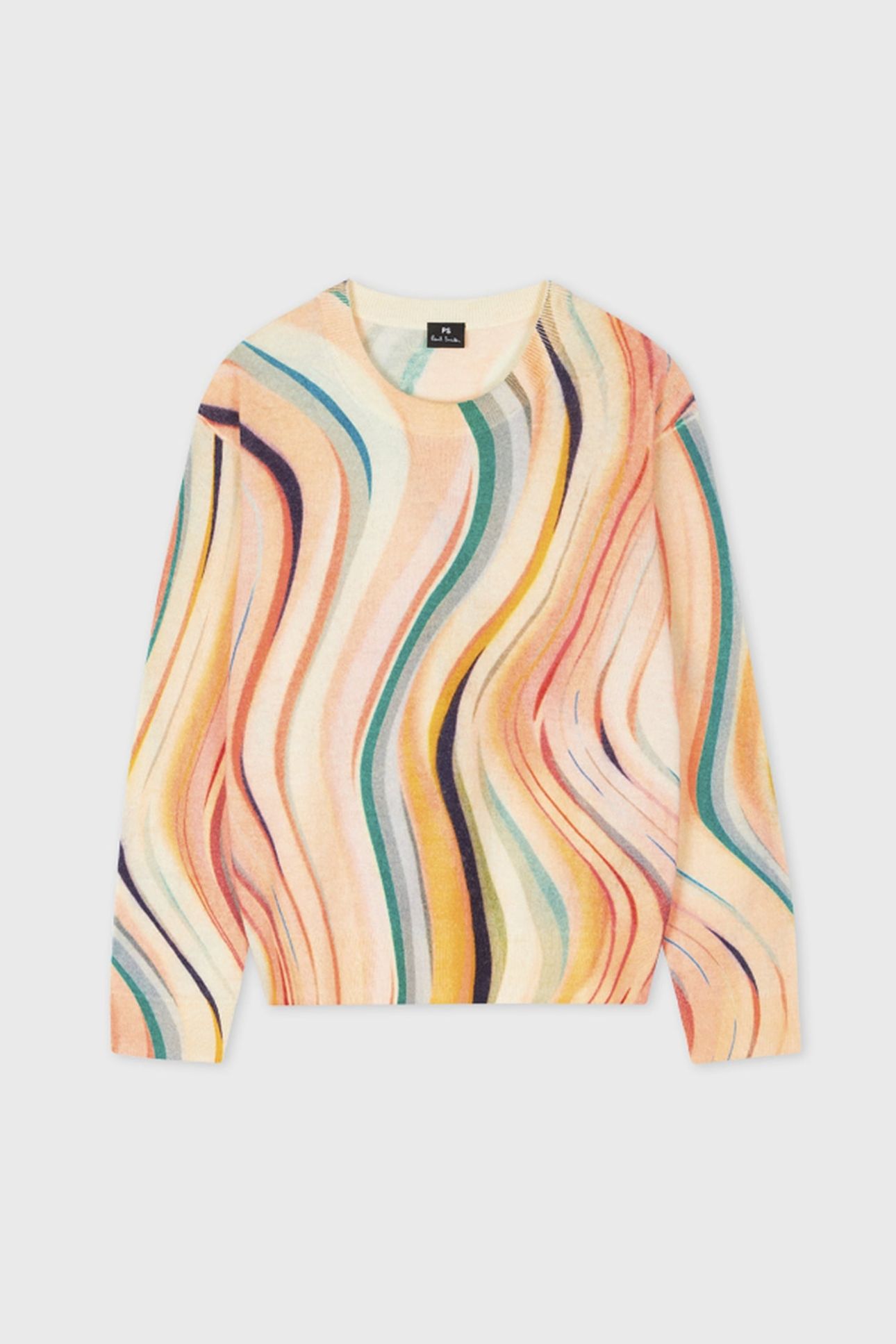 WOMENS KNITTED SWEATER CREW NECK MULTI COLOURED 5