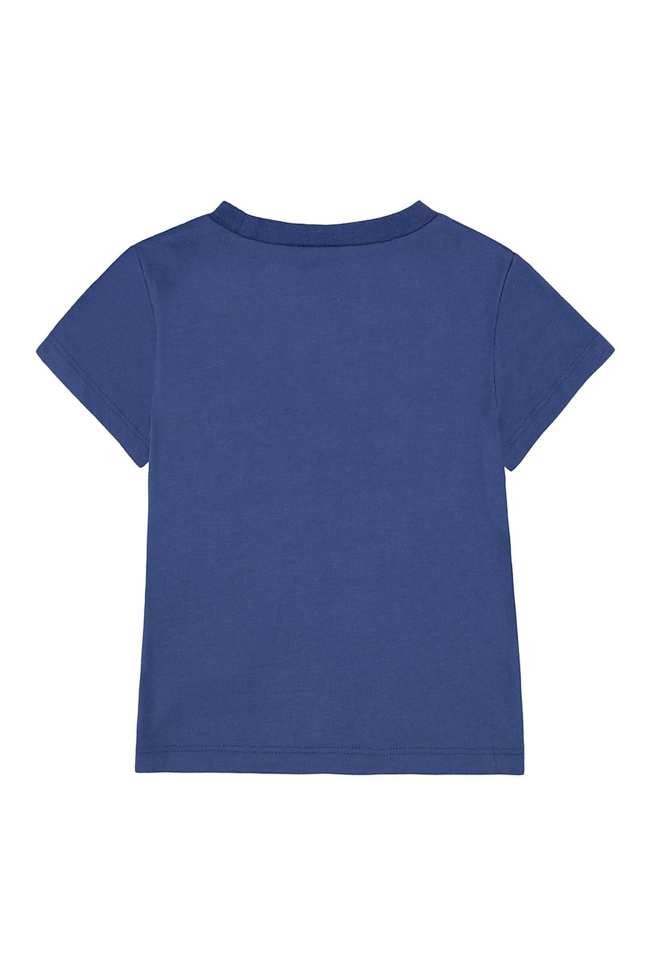 BOYS POSTER LOGO ORIGINAL TEE TRUE NAVY 2