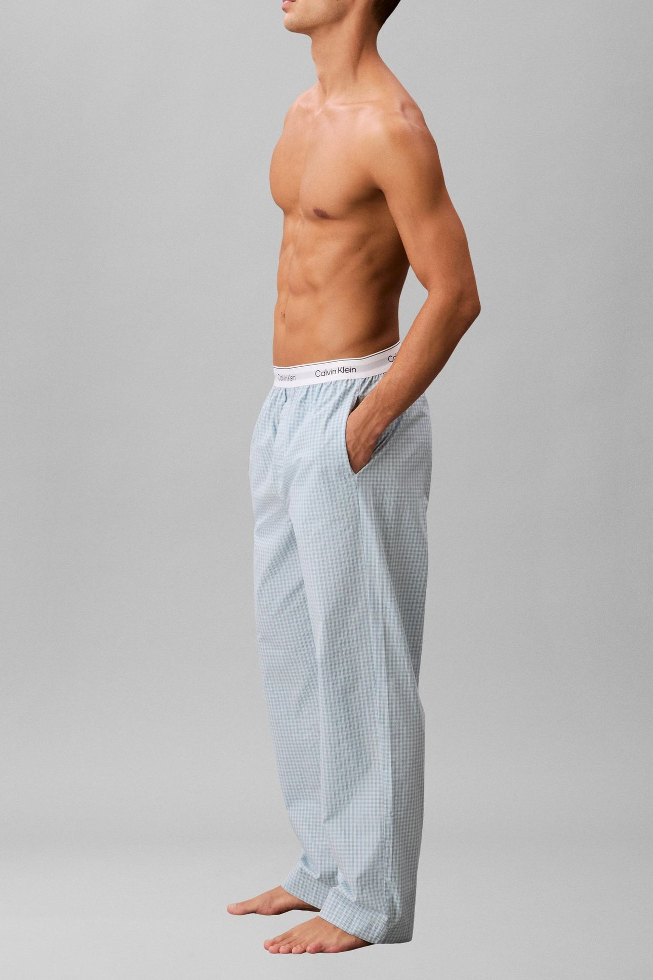 SLEEP PANT SUMMIT PLAID BALLAD BLUE 5
