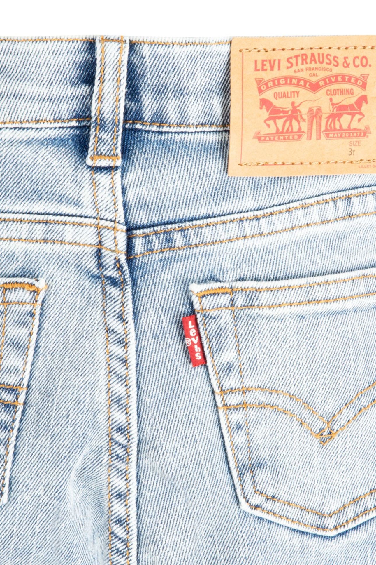 BOYS SKINNY DENIM JEANS WASHED AWAY 3