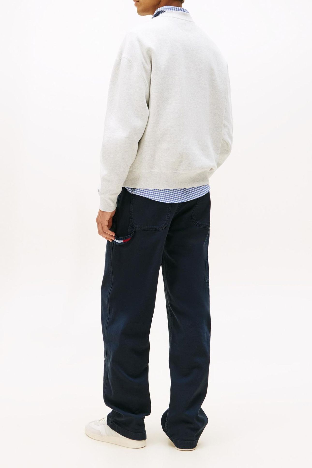 TJM 90S WASHED TONAL LIGHT GREY HEATHER 2