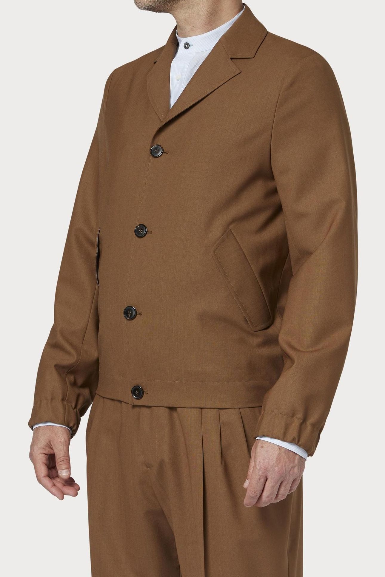 MENS CASUAL FIT JACKET CAMEL 9