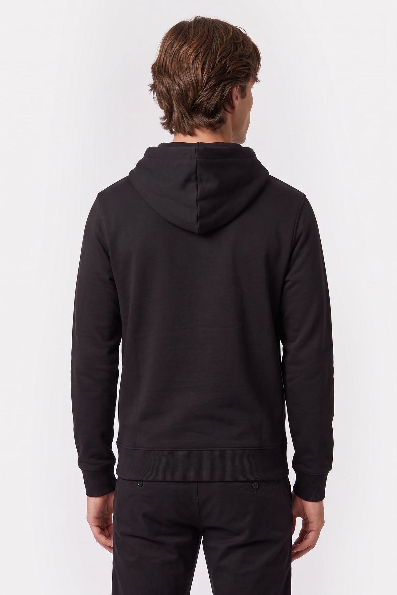 LS 350TERRY SWEATSHIRT BLACK 2