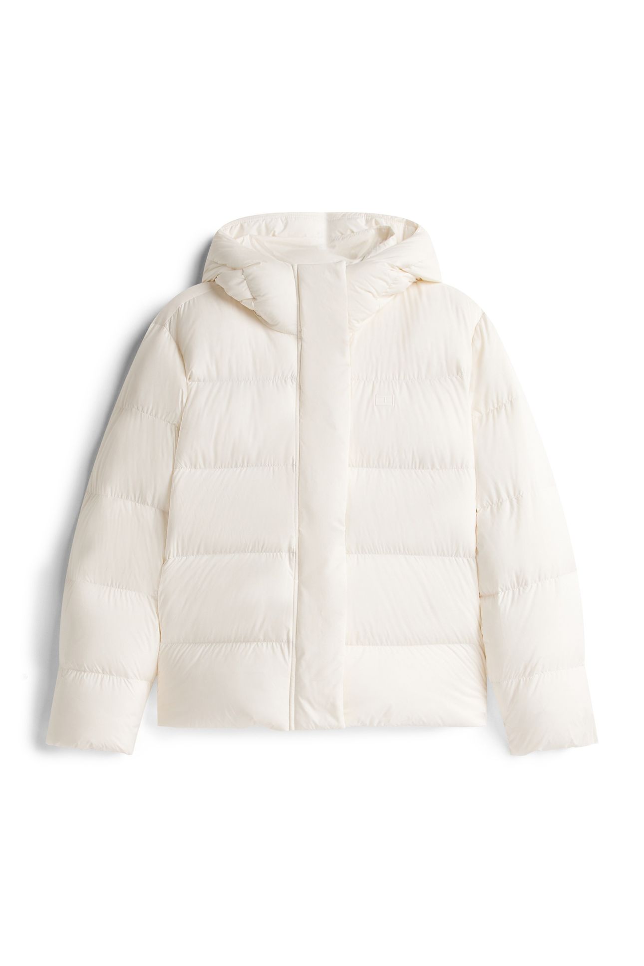 MODERN DOWN REG JACKET IVORY SILK 3