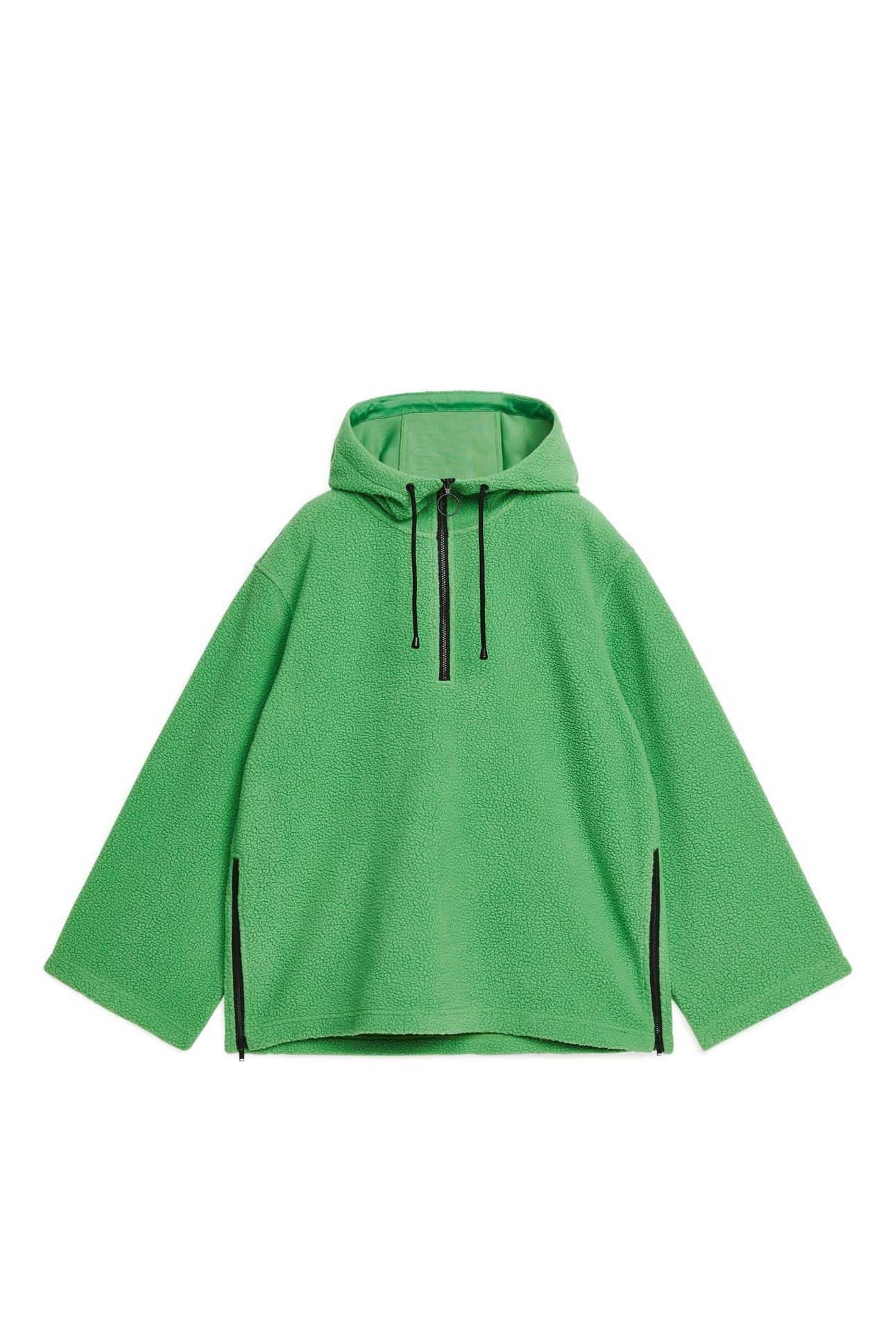 MACK FLEECE HOODIE GREEN 3