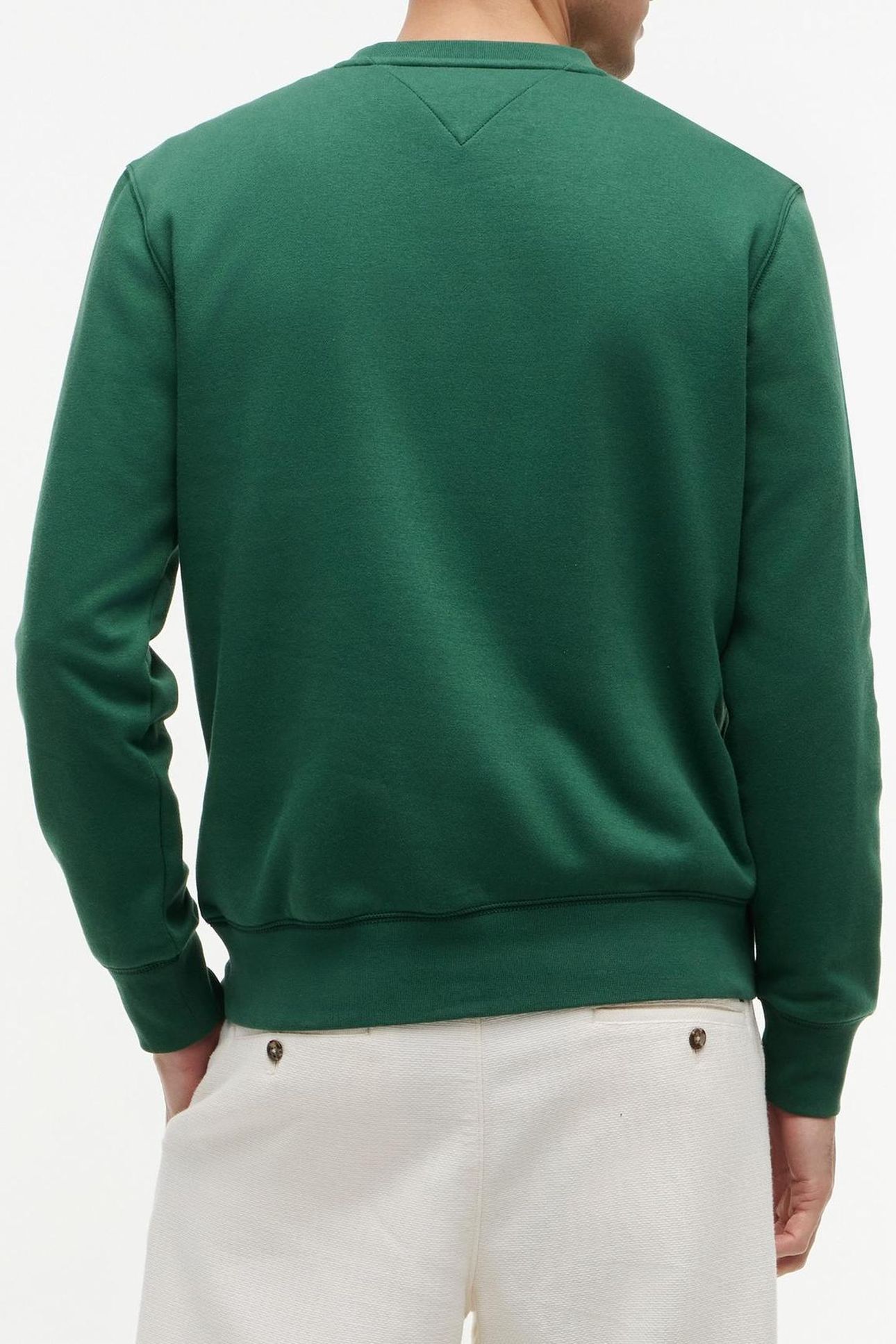 TOMMY LOGO SWEATSHIRT STREET GREEN 2