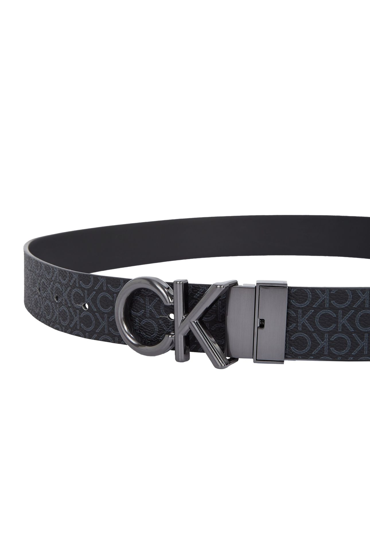 ADJ/REV METAL BELT BLACK SMOOTH/CLASSIC MONO 2