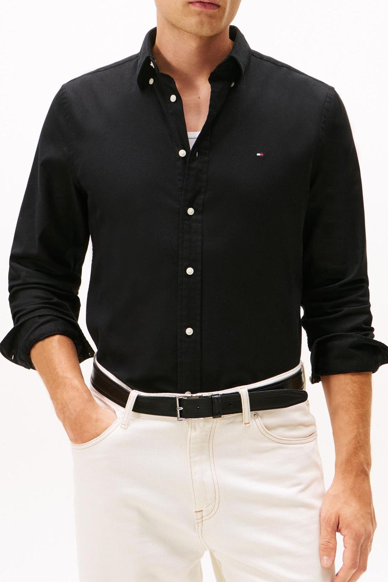 FLEX FLANNEL SOLID BLACK 1