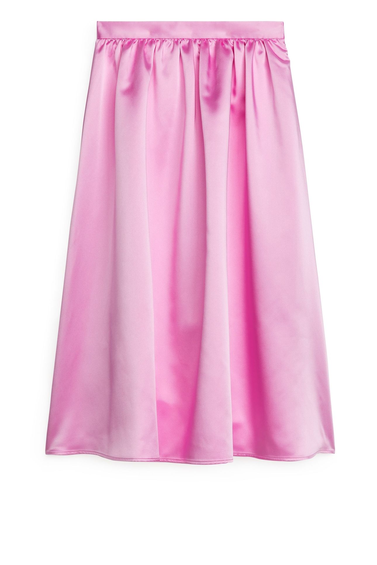 JUDITH TAFETTA SKIRT PINK 3