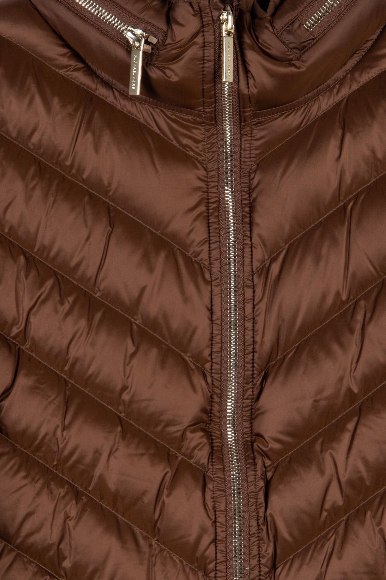 SHORTPACKABLEDOWN CORECUT DARK CARAMEL 4