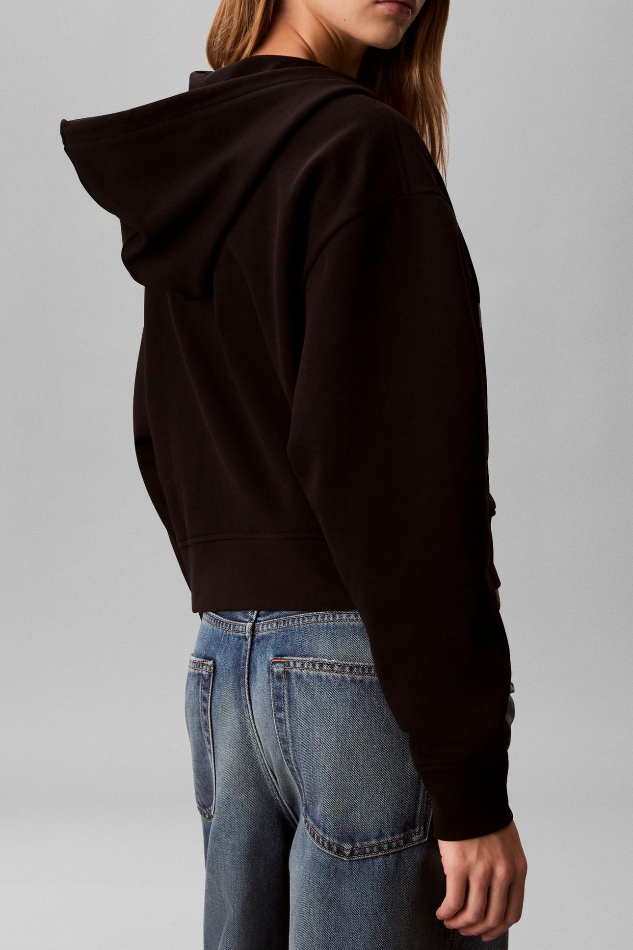 LS MONOGRAM TERRY CREW BLACK 2