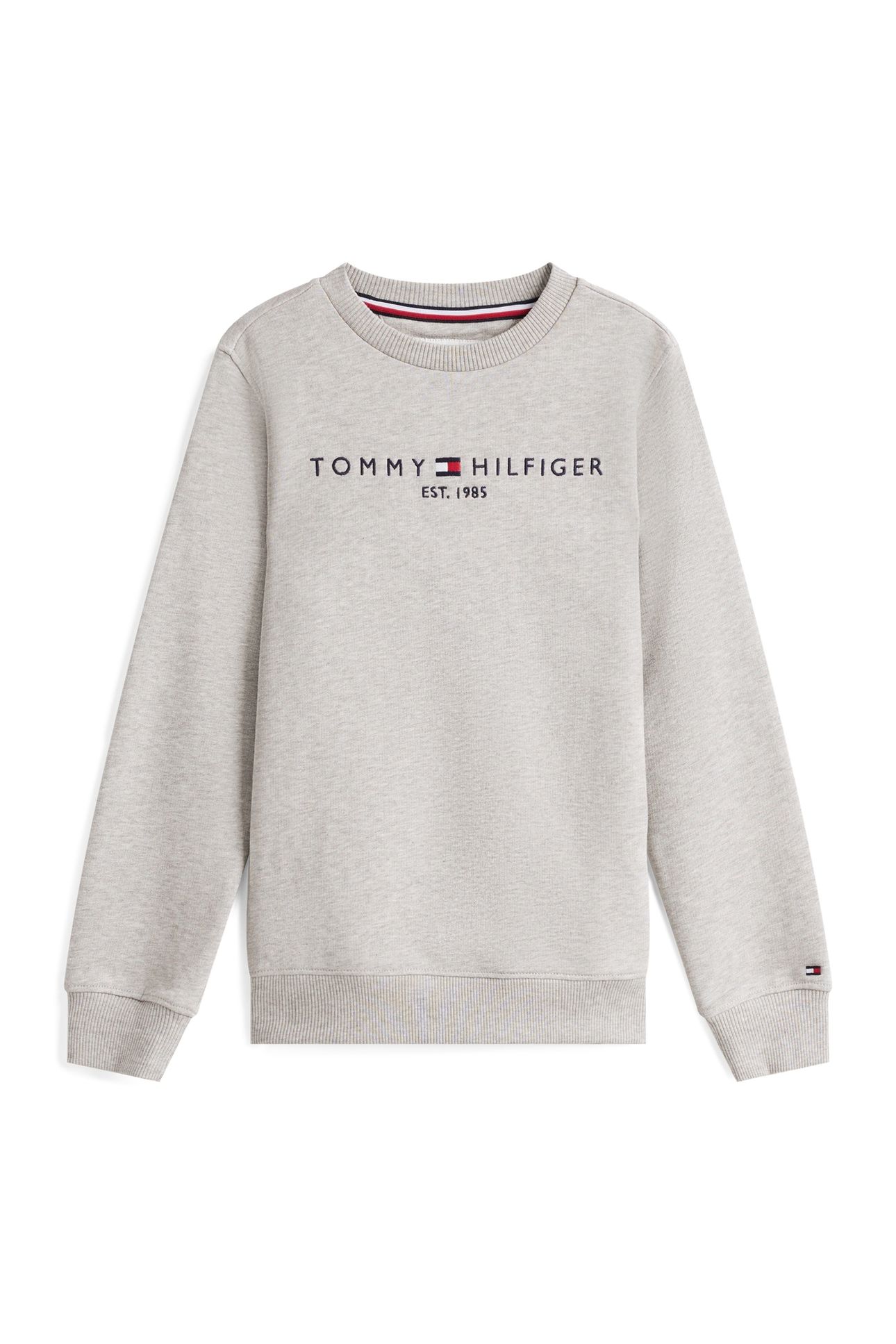 UNISEX ESSENTIAL SWEATSHIRT LIGHT GREY HEATHER 4