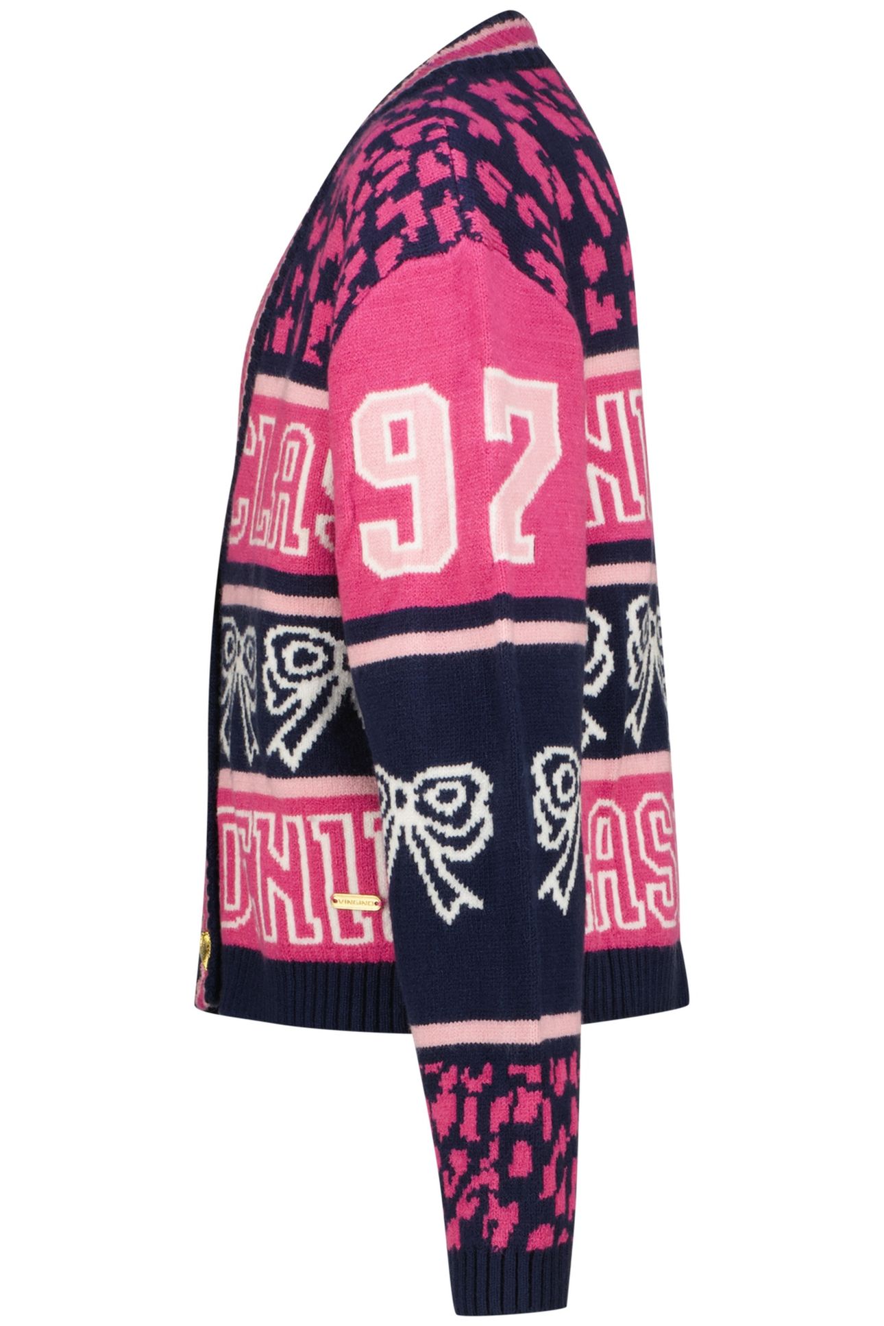 GIRLS MINDY CARDIGAN DARK BLUE 5