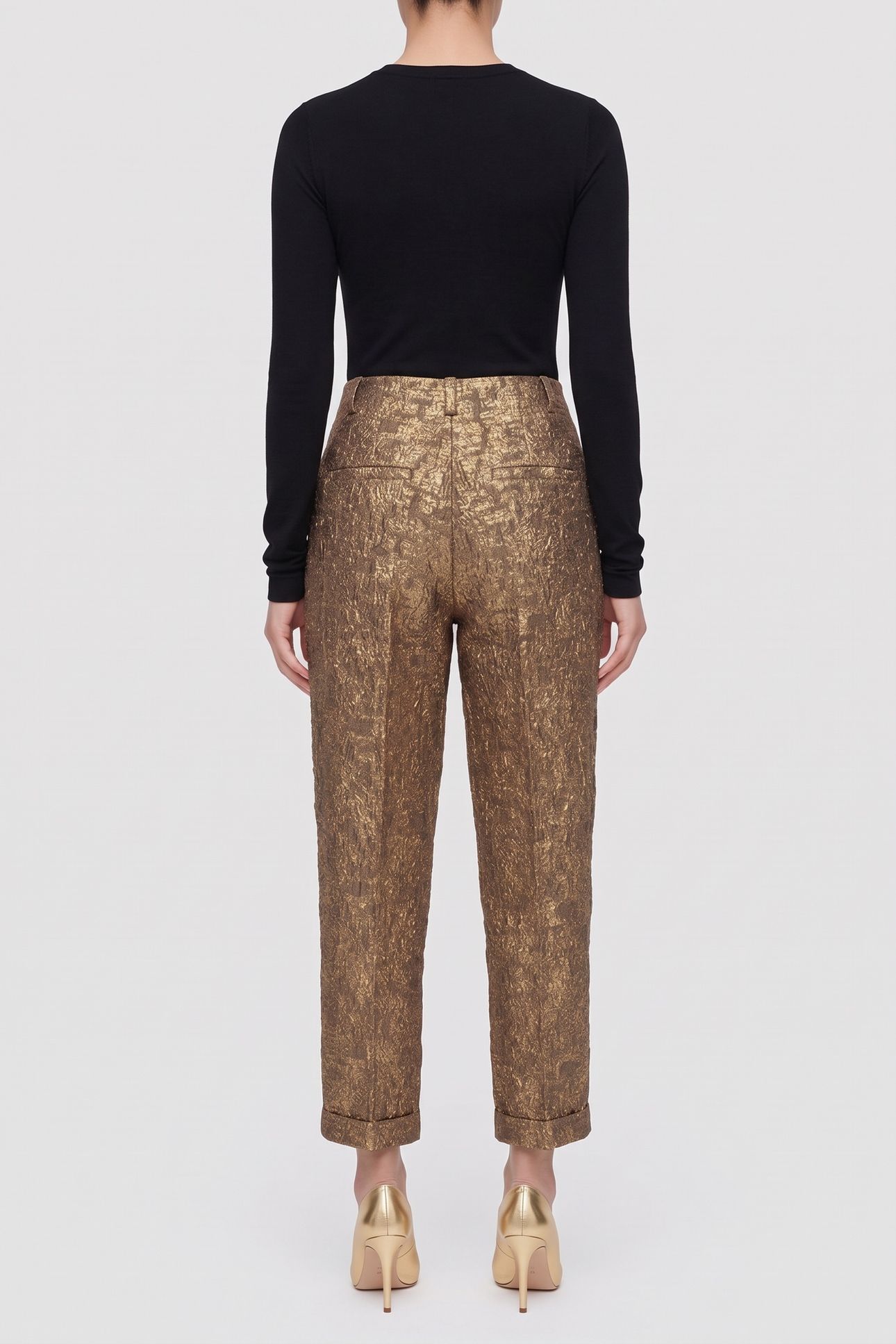 SA BREE TROUSERS GOLD 2