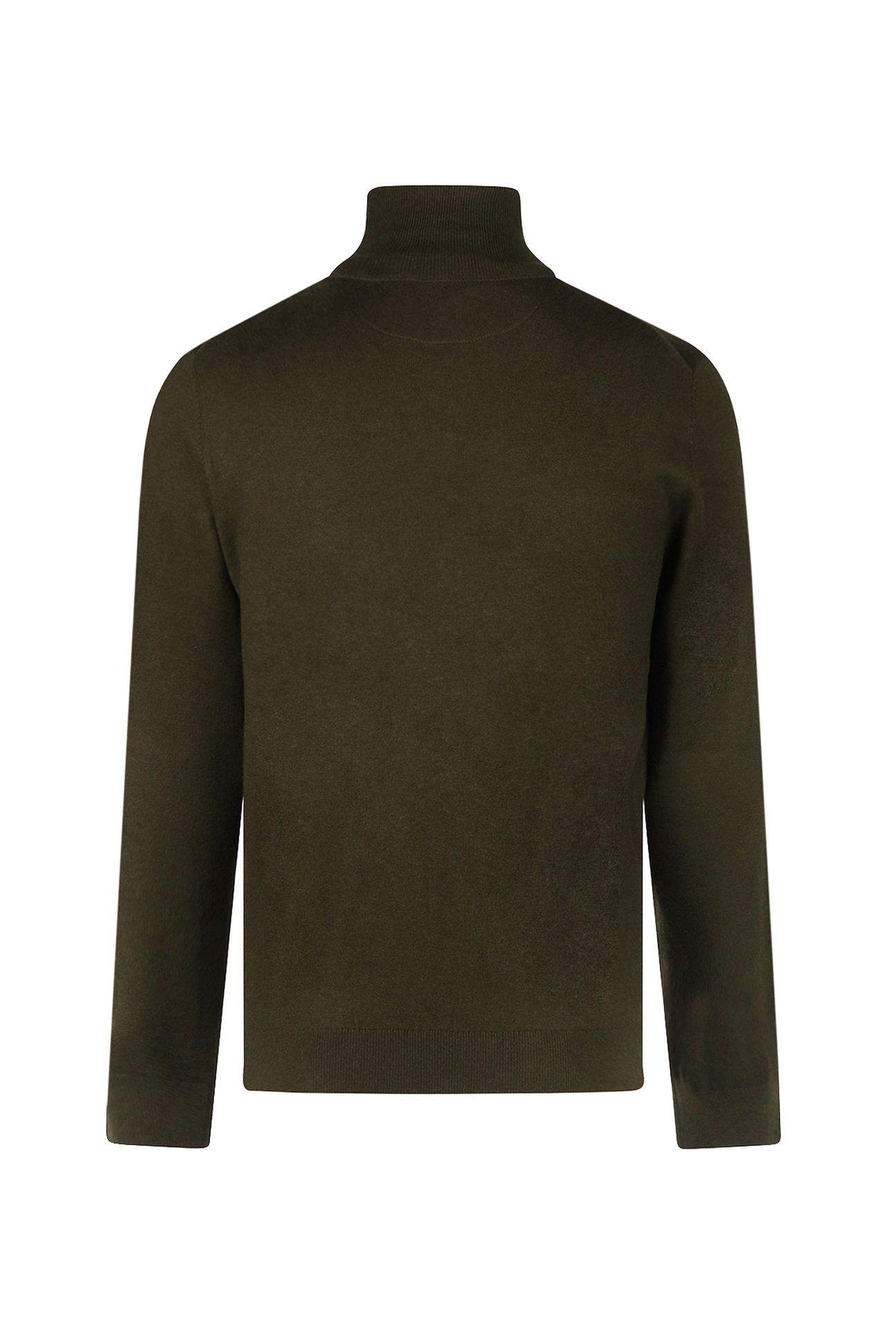 ROLL NECK SWEATER DARK OLIVE 4