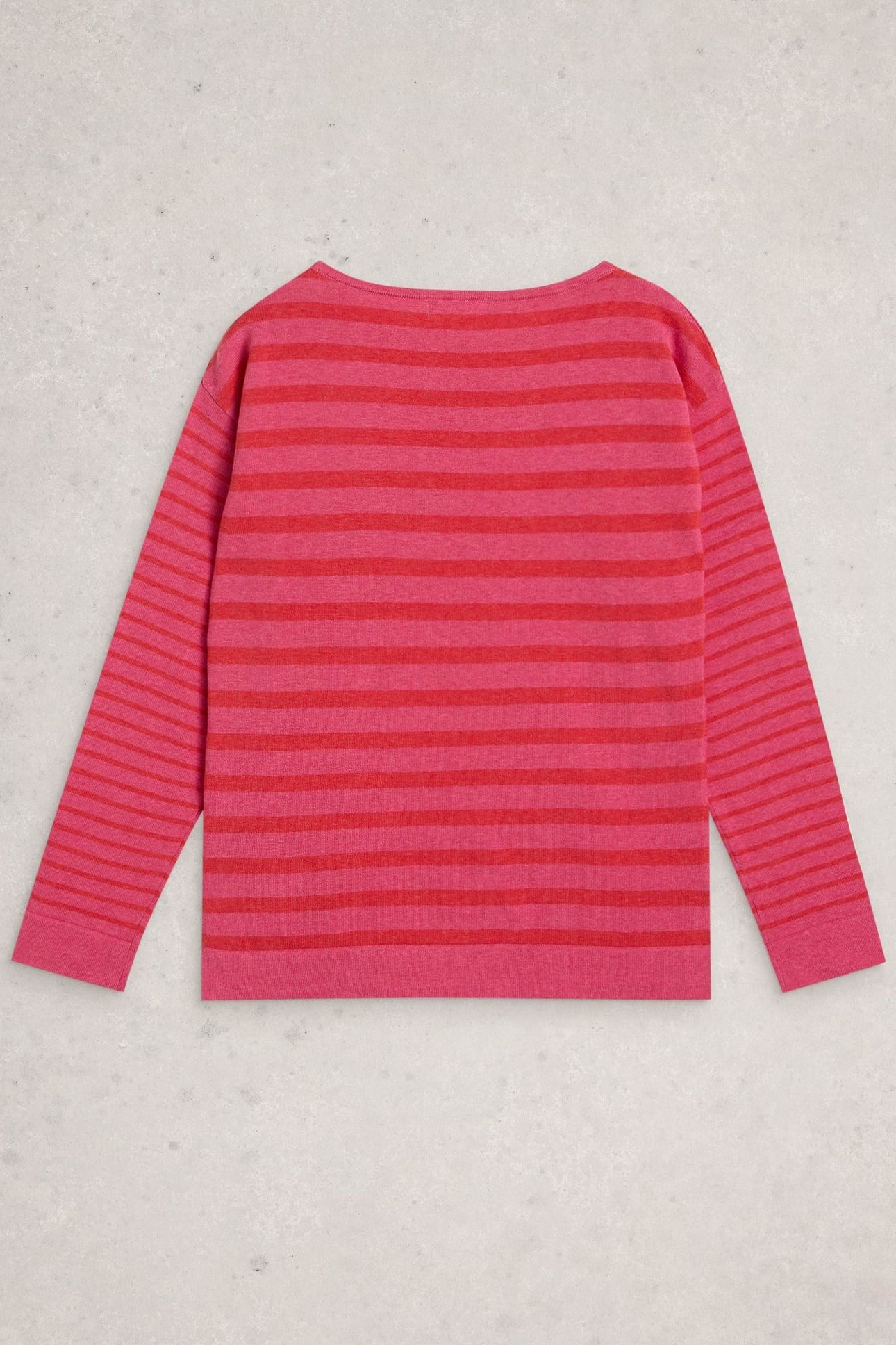 OPHIA STRIPE JUMPER PINK MULTI 2