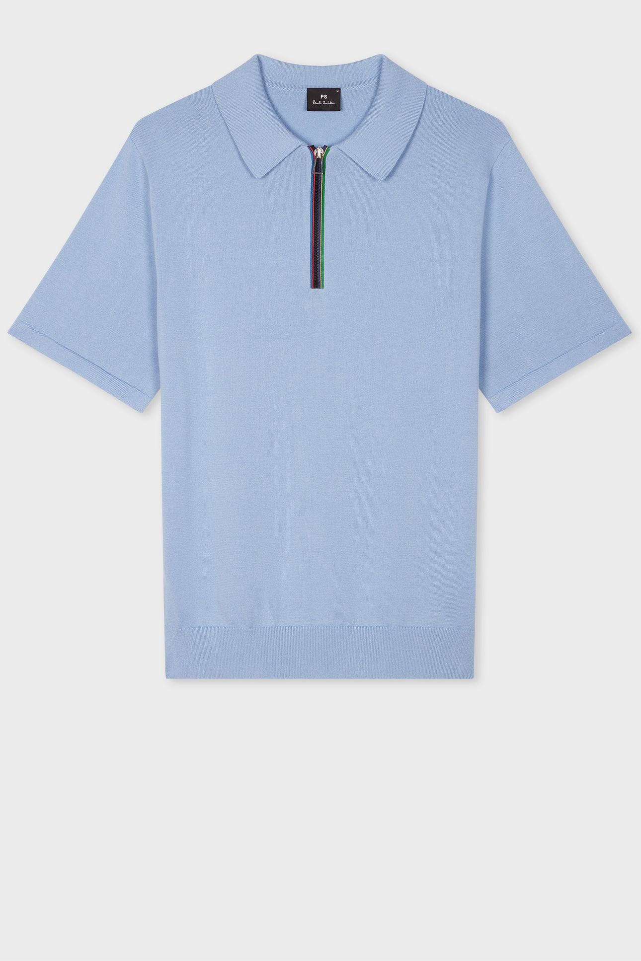 MENS SWEATER SS POLO LIGHT BLUE 4