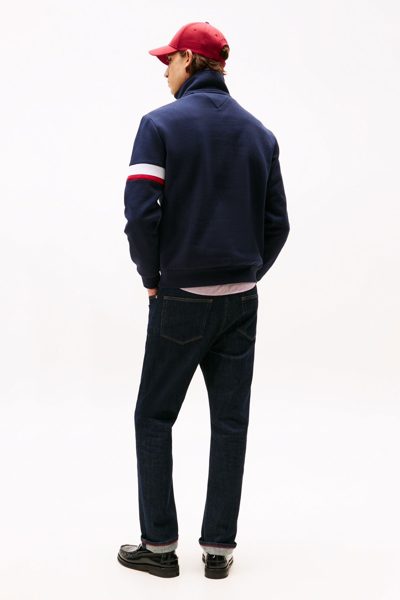 RWB INSERT 1/4 ZIP DESERT SKY 3