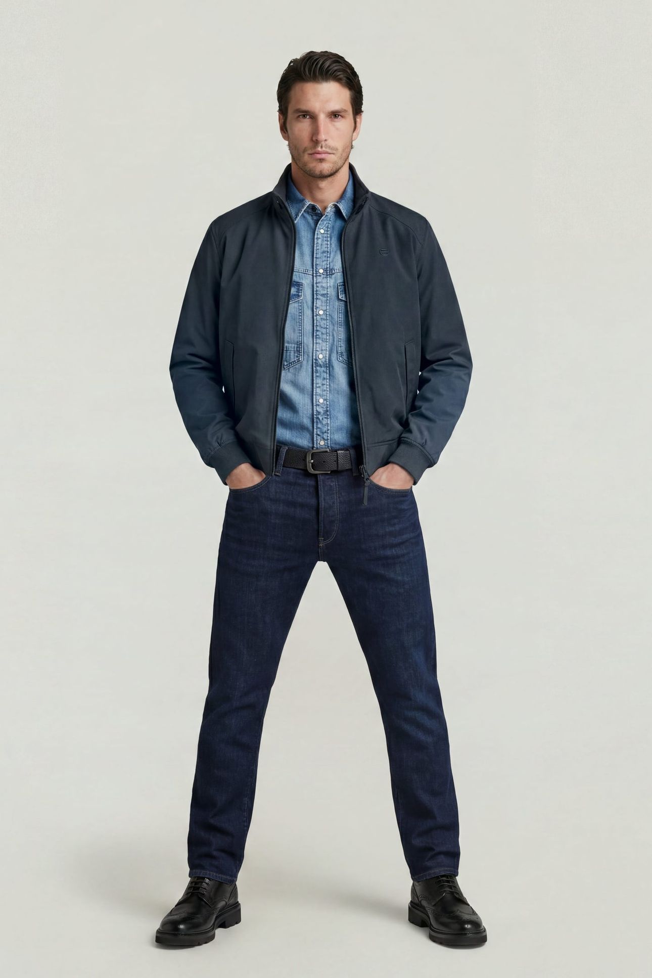 3301 SLIM DARK BLUE 3