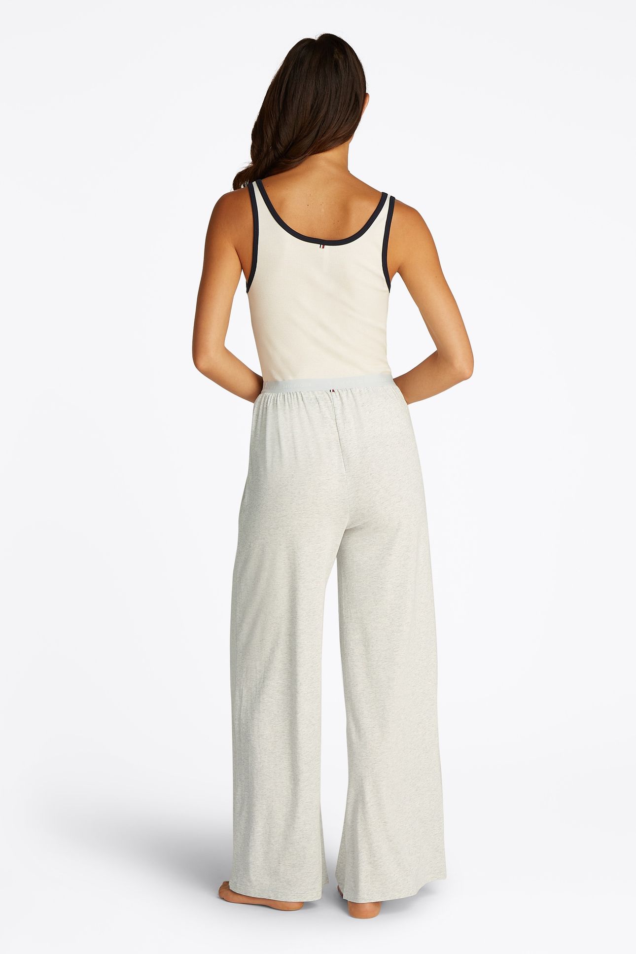 MODAL PANTS WARM ICE GREY HEATHER 3