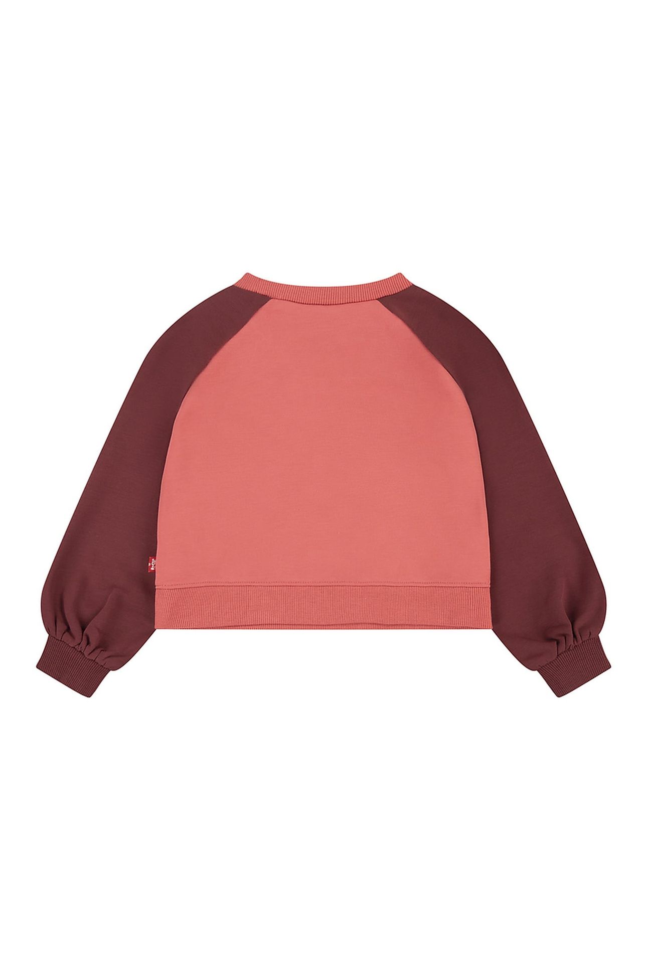 GIRLS RAGLAN BATWING CREW MINERAL RED 2
