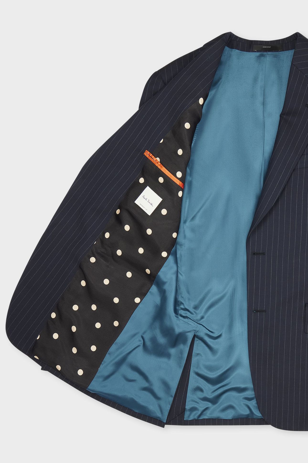 MENS TAILORED FIT 2 BUTTON SUIT INKY BLUE 9