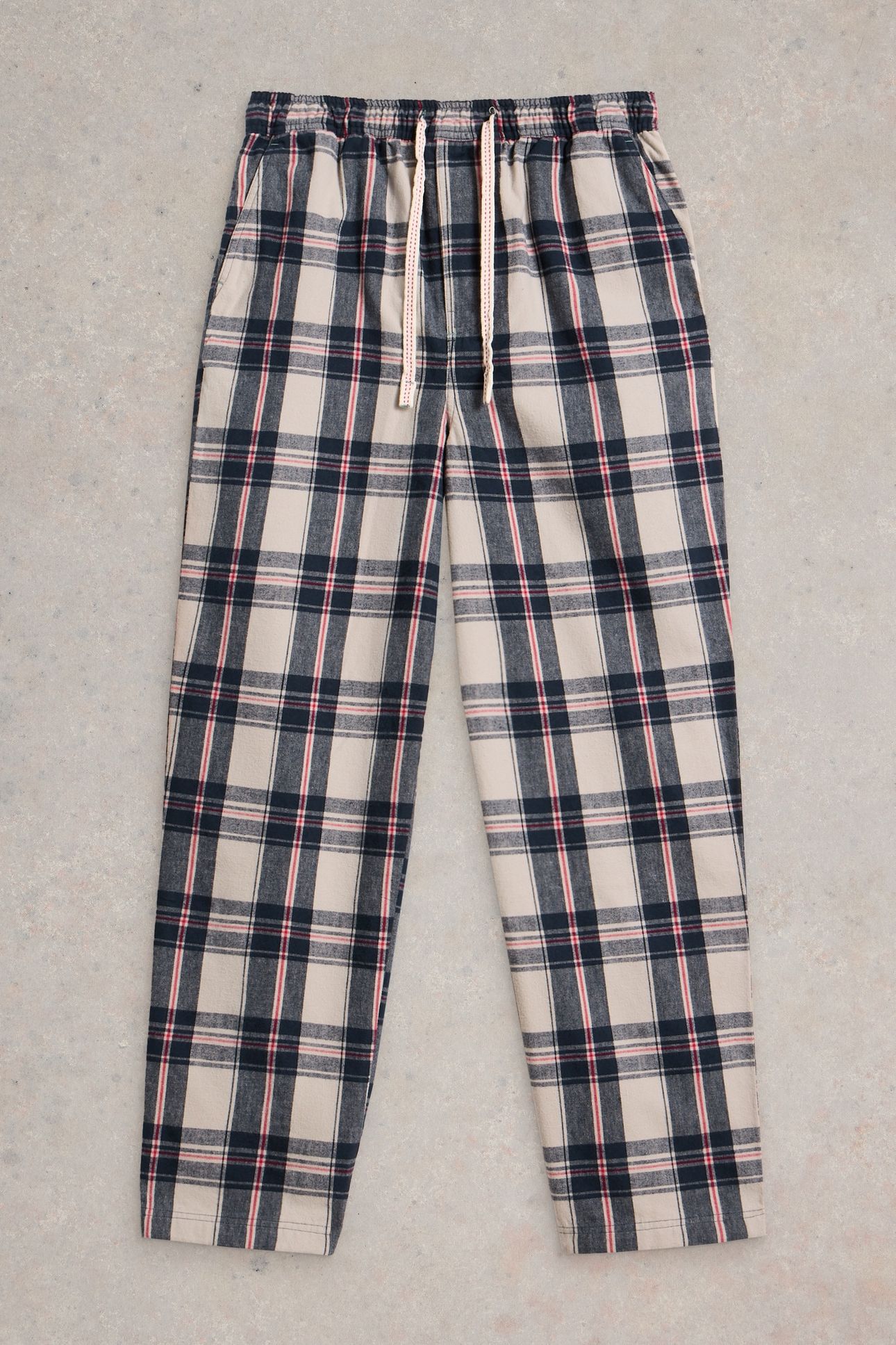 FLANNEL CHECK BOTTOM BLUE MULTI 1
