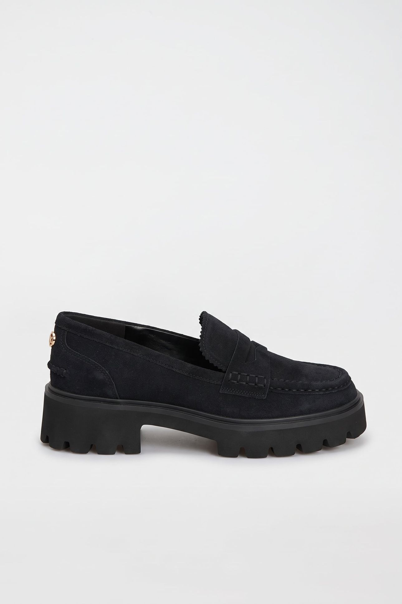 HOLLAND LUG LOAFER BLACK 1